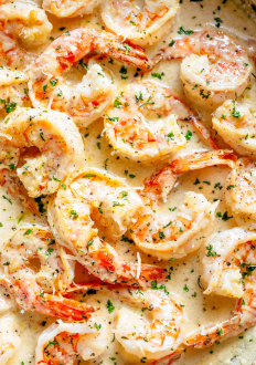 Creamy Scampi Shrimp