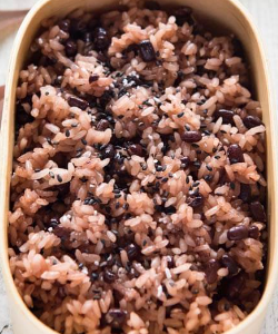 red bean rice