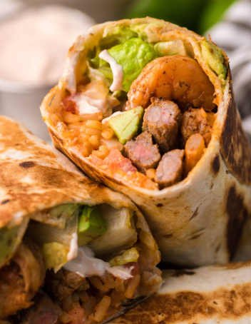 Jerk Surf and Turf Wrap